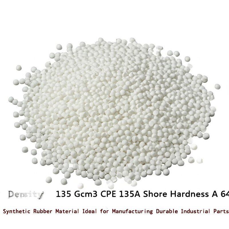 Density 135 Gcm3 CPE 135A Shore Hardness A 64 Synthetic Rubber Material Ideal for Manufacturing Durable Industrial Parts