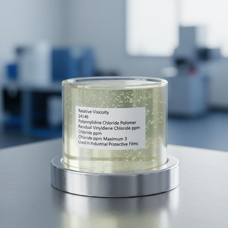 Relative Viscosity 14146 Polyvinylidene Chloride Polymer Residual Vinylidene Chloride ppm Chloride ppm Maximum 3 Used in Industrial Protective Films