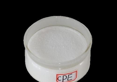 پلی اتیلن کلرین 135A دارای مقدار کم ورق 0.74٪ Mooney ≤96
